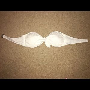 Lace Strapless Bikini Top